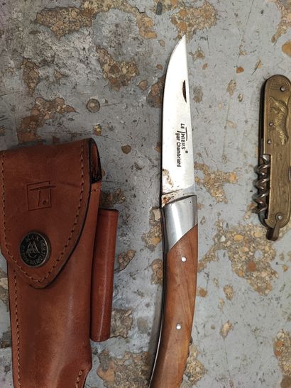 THIERS folding knife by Chambriard, light...