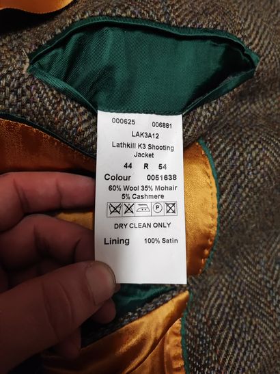 MAGEE. Set of two brown men's jackets, one...