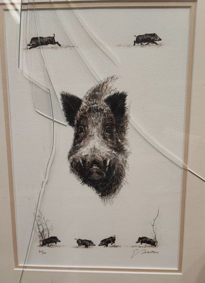 Estelle REBOTTARO (1974). Fratrie de bêtes...