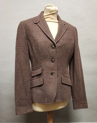 RALPH LAUREN. Women's mauve wool jacket,...