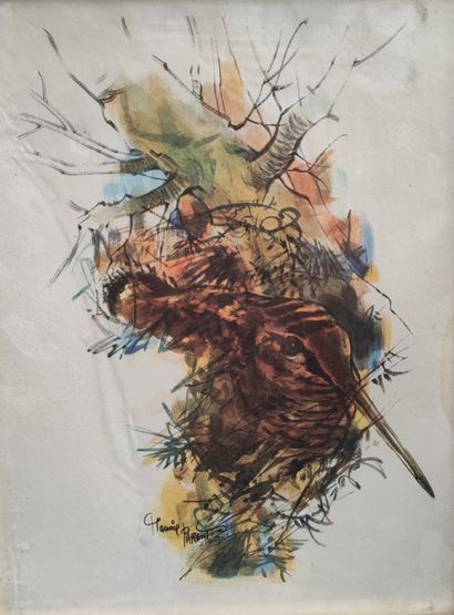 Maurice PARENT. Wild boar. Woodcock. Mouflon....