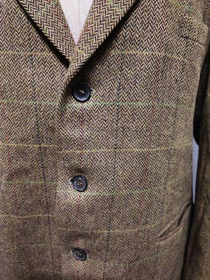 HOLLAND & HOLLAND London. Men's brown wool...