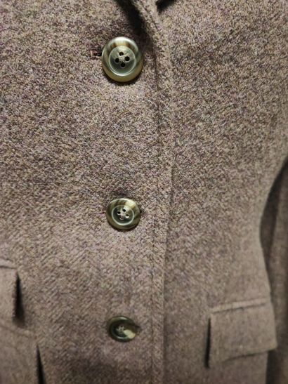 RALPH LAUREN. Women's mauve wool jacket,...