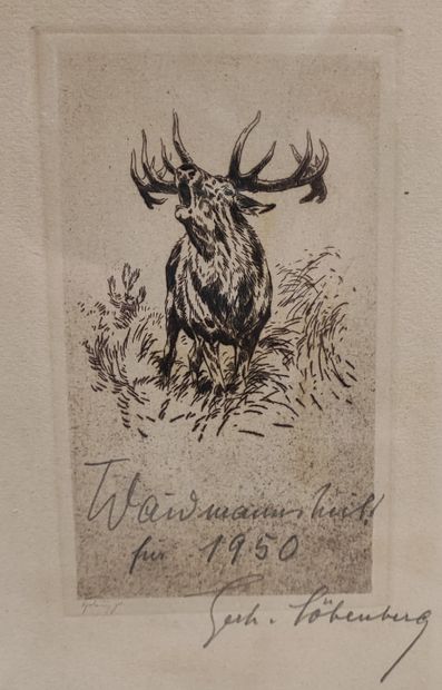 Gerhardt LOBENBERG (1891-1967). Brocard -...