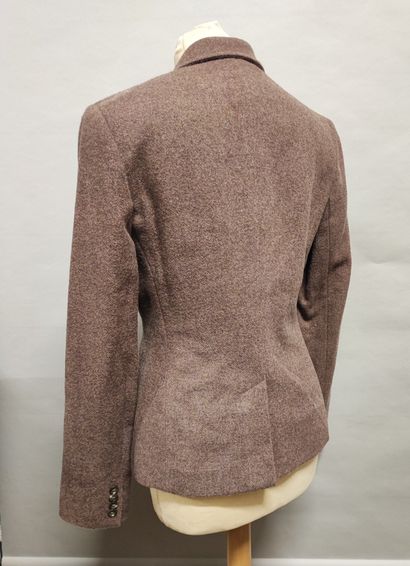 RALPH LAUREN. Women's mauve wool jacket,...