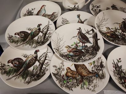 JOHNSON BROTHERS. English porcelain dinner...