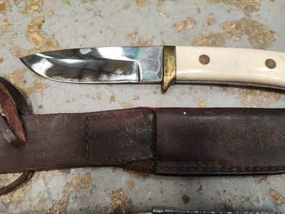 2010 Le Camarguais AC3G knife, horn plates,...