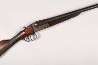 Side-by-side rifle, French craftsman caliber...