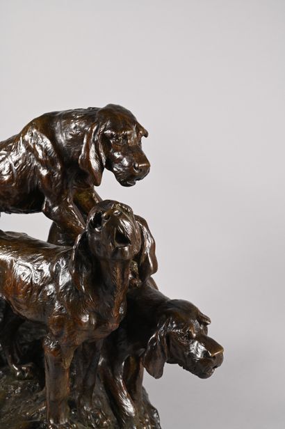 Georges Lucien VACOSSIN (1870-1942). Trois...