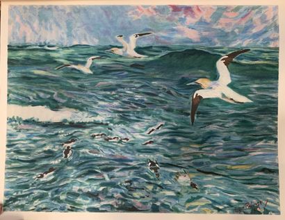 Roger REBOUSSIN. L'oiseau chez lui. Book...