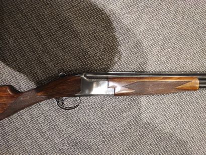 Browning B25 12/70 caliber over-and-under...