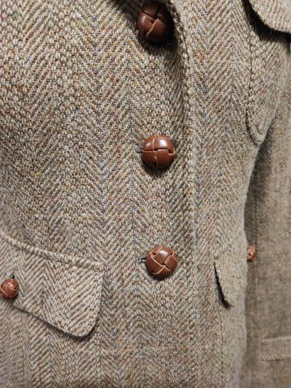 RALPH LAUREN. Women's beige wool and alpaca...