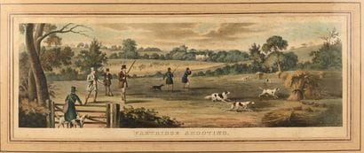 S. HOWITT (after). The Hare Hunt. Framed...