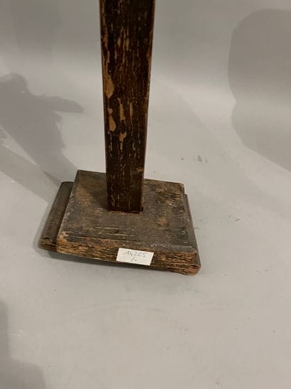 Christ crucified in wood carved in polychrome...