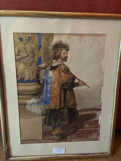 Attributed to Deveria or in the style of...
