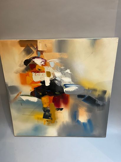 Abstract composition
Oil on canvas 
Small...