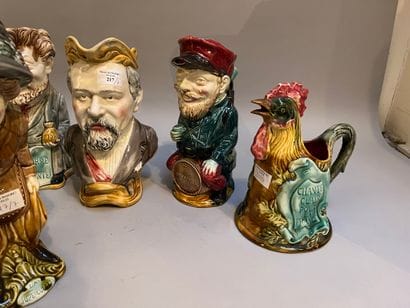 Lot of Five anthropomorphic and humorous...