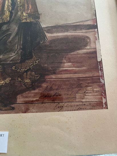 Attributed to Deveria or in the style of...