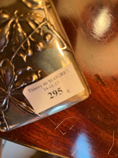 Silver and silver plated lot including feathers,...