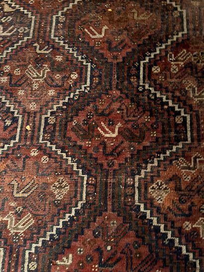 CAUCASE
Two carpets with diamond-shaped medallions
A...