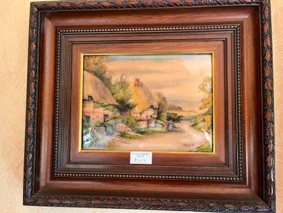 Lot of frames: 
20th-century Ecolde Barques...