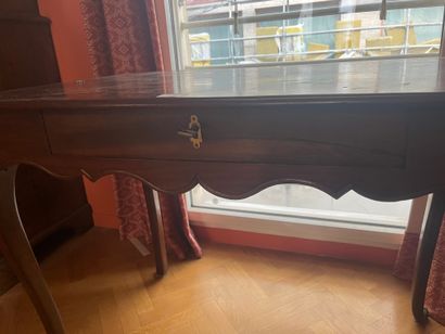 Writing table, partly 18th century
H: 75...