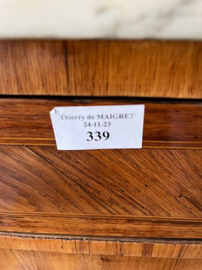 Rosewood veneered secretary
Late Louis XVI...