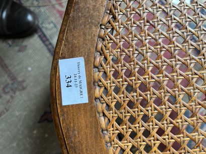 Child's caned armchair
Louis XV style
H:...