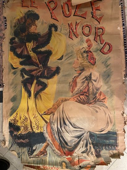-Lot of 14 posters from the end of the 19th...