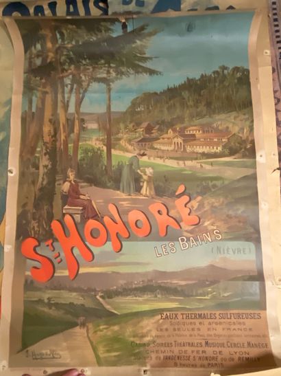 -Lot of 14 posters from the end of the 19th...