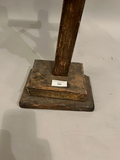 Christ crucified in wood carved in polychrome...