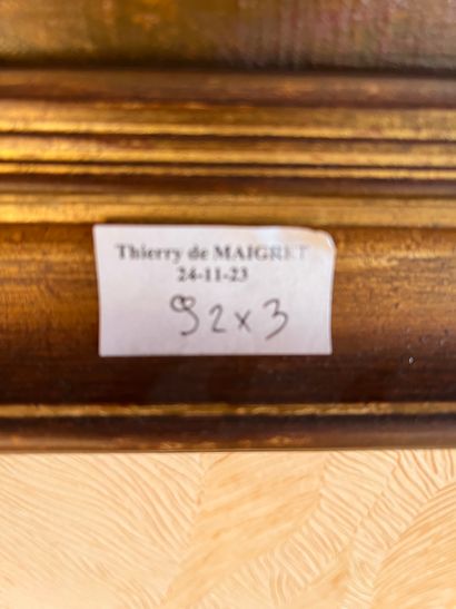 Lot of frames: 
20th-century Ecolde Barques...