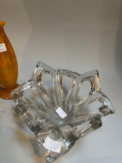 Set of glassware comprising a narrow-necked...