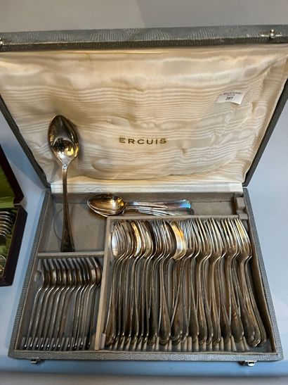 Ercuis, lot including a part of a menagére,...