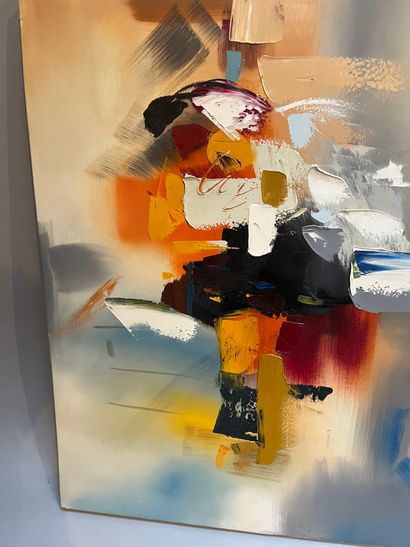 Abstract composition
Oil on canvas 
Small...