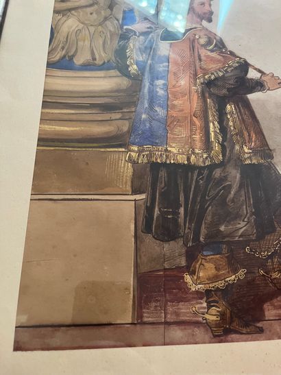 Attributed to Deveria or in the style of...