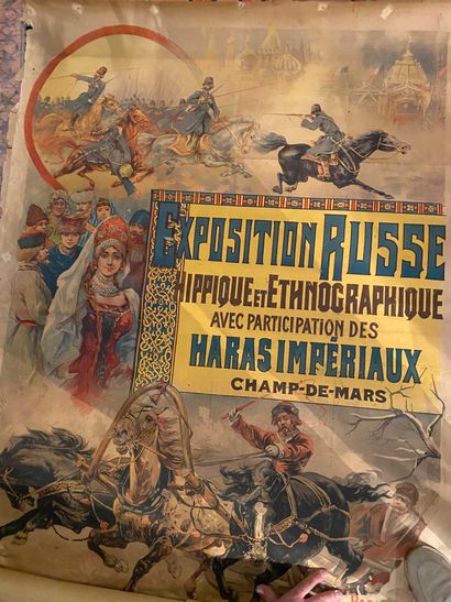 -Lot of 14 posters from the end of the 19th...