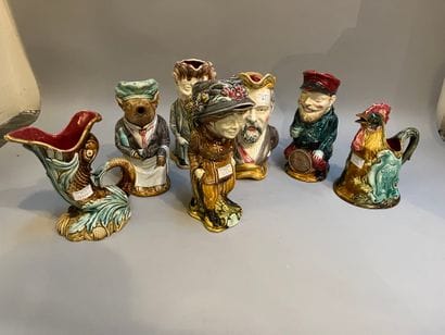 Lot of Five anthropomorphic and humorous...