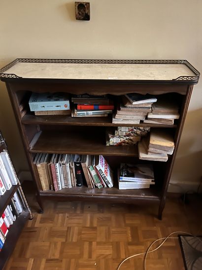 Set including a bibus, a writing table and...