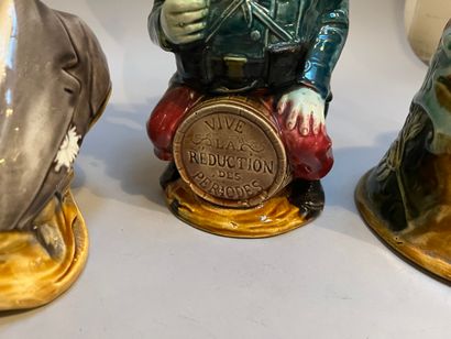 Lot of Five anthropomorphic and humorous...