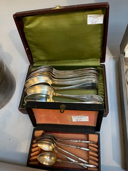 Ercuis, lot including a part of a menagére,...