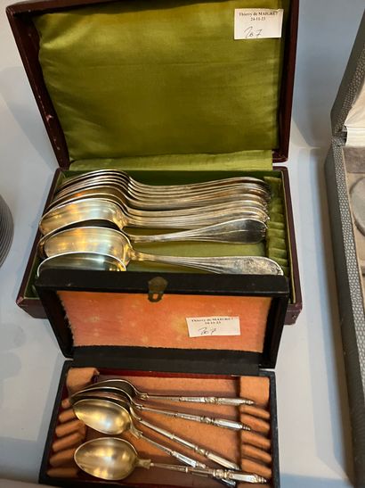 Ercuis, lot including a part of a menagére,...