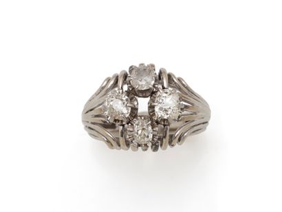 750 white gold and 850 thousandth platinum...