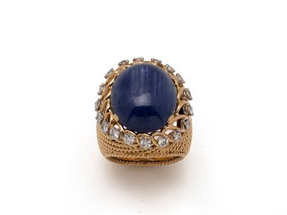 STERLÉ Paris. Élégante bague jonc en or 750...