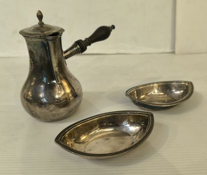 VERSEUSE en argent (925). PARIS, 1819-1838....