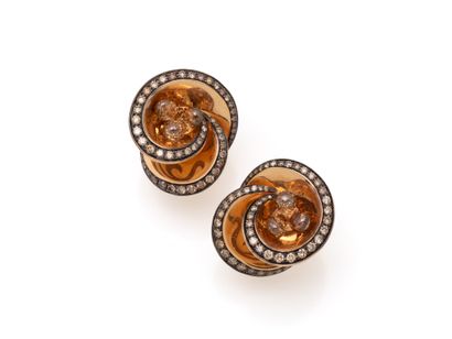de GRISOGNO ‘’Chicciolina’’. Paire de clips...