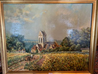 Branislav Zendelski (1936), Vue d'Auvers...