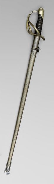 Child's cavalry saber, model 1882, three-prong...