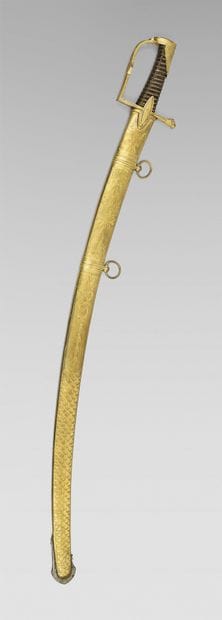 Officer's saber for light cavalry or hussars,...