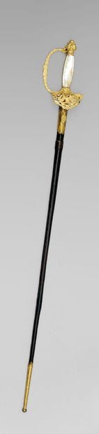 Administration officer's uniform sword, chased...